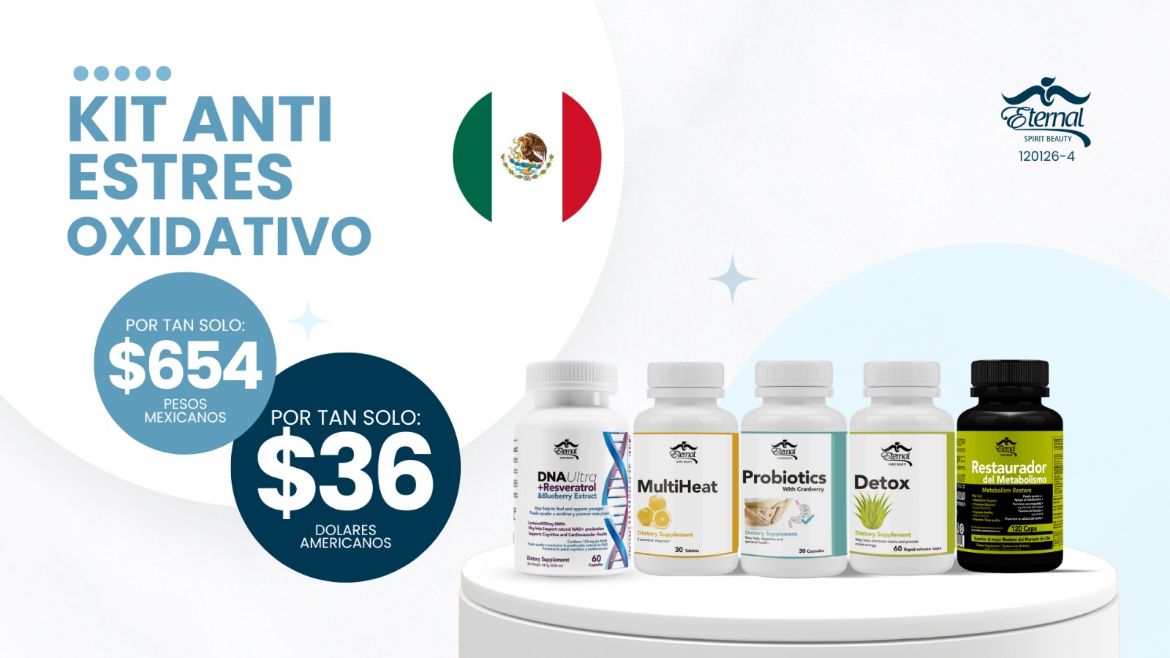 Imagen de Promocion 120126-4: Kit Anti Estres Oxidativo (Mexico)