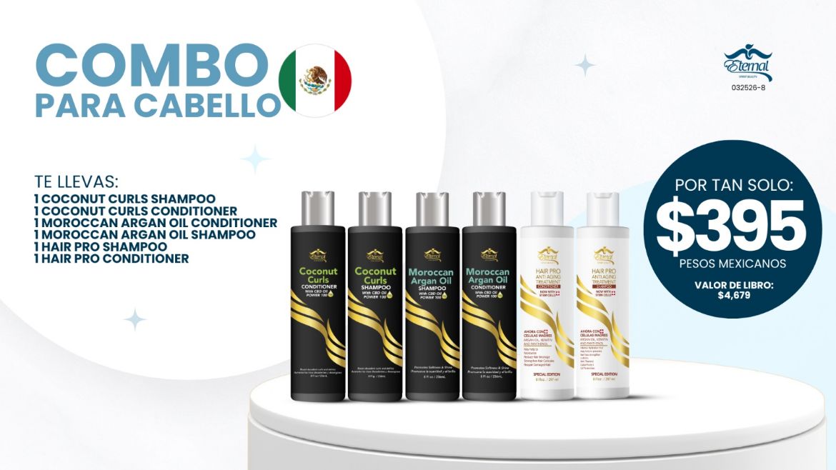 Imagen de Promocion 032526-8: Combo para Cabello (Mexico)
